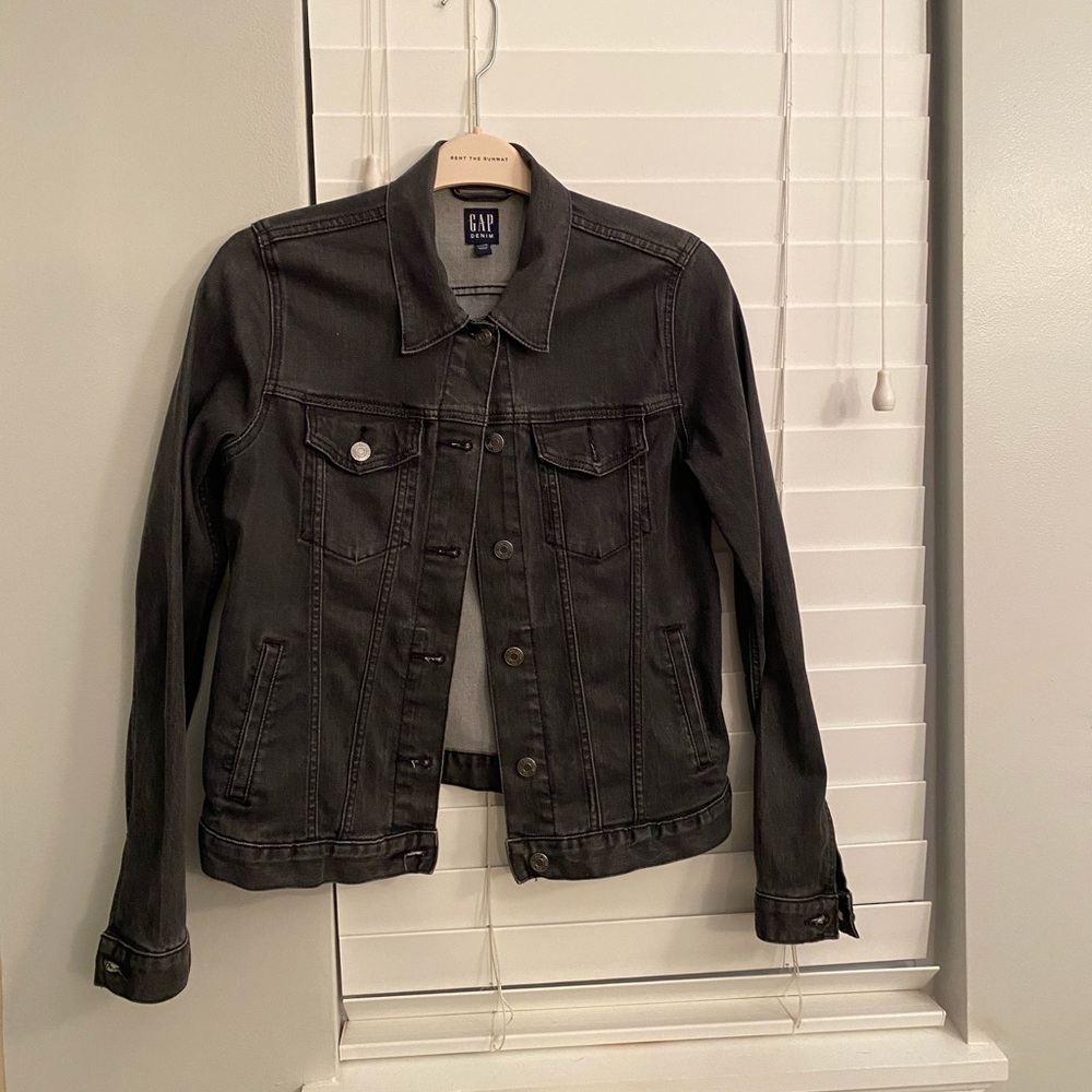 Gap Black Denim Jacket